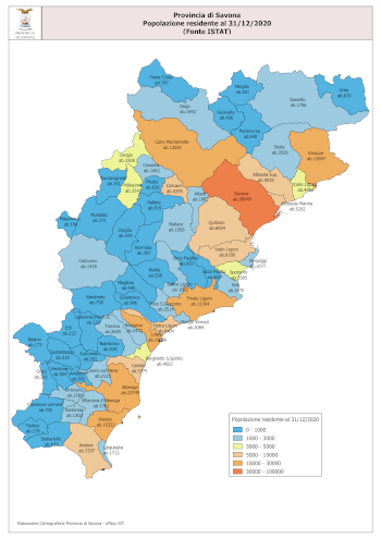 Mappa della popolazione