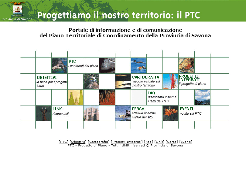 Accedi al PTC Provinciale