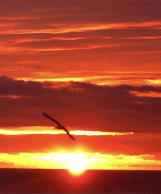 Alba E Tramonto Provincia Di Savona