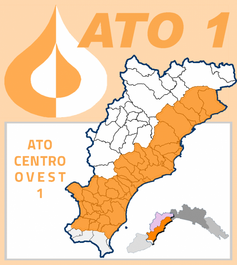 mappa del centro ovest