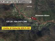 SP 29 - Comune di SAVONA - Km. 147+300