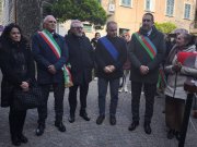 cerimonia di posa delle pietre d’inciampo presso la Casa Museo Sandro Pertini