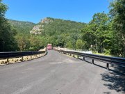 SP 31 "Urbe-Piampaludo-La Carta": inaugurazione del nuovo ponte in località Veirera