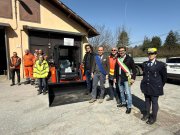 Inaugurazione mini pala gommata multifunzione 
