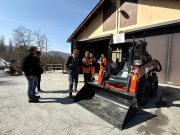 Inaugurazione mini pala gommata multifunzione 