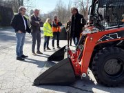 Inaugurazione mini pala gommata multifunzione 