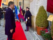 Cerimonia di posa delle quattro pietre d’inciampo