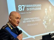 87° anniversario di isituzione del Corpo Nazionale dei Vigili del Fuoco