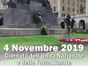4 Novembre 2019 - Giornata dell'Unità Nazionale e delle Forze Armate