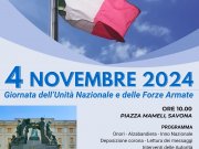 4 novembre 2024 - Giornata dell'Unità Nazionale e delle Forze Armate
