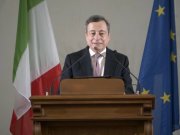 Il Presidente del Consiglio Mario Draghi a Genova - Immagini della diretta video trasmessa a cura di Ports of Genoa