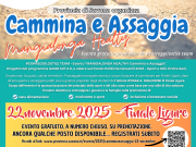 "MANGIALONGA HEALTHY Cammina e Assaggia" - 22 novembre 2025 Finale Ligure "MANGIALONGA HEALTHY Cammina e Assaggia" - 22 novembre 2025 Finale Ligure