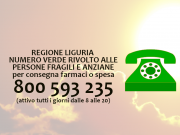 Numero verde Regione Liguria 800593235