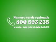 Numero verde regionale: 800 593 235