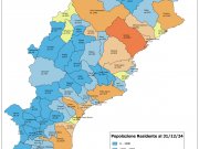 Mappa dati popolazione al 31/12/2024 Mappa dati popolazione al 31/12/2024