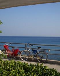 Gita in bicicletta sulla passeggiata Europa (Ph: Ornella Carrubba)