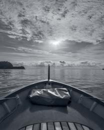 Luci ed ombre, isola Gallinara (Ph: Franco Galatolo)