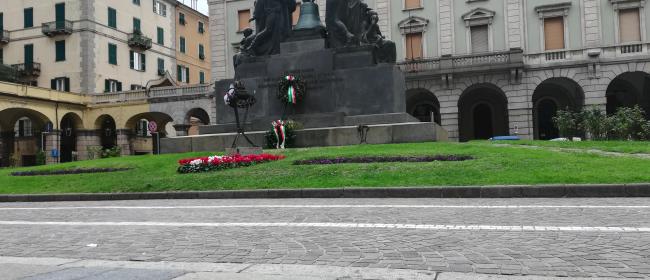 Savona Piazza Mameli, monumento ai Caduti (Ph: Provincia di Savona)