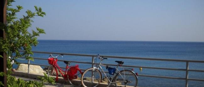 Gita in bicicletta sulla passeggiata Europa (Ph: Ornella Carrubba)