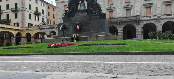 Savona Piazza Mameli, monumento ai Caduti (Ph: Provincia di Savona)