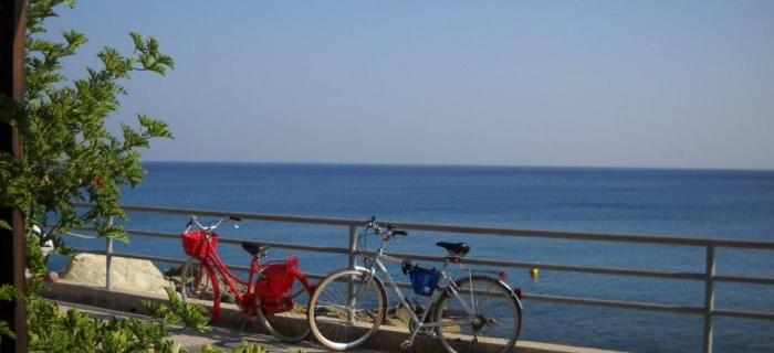 Gita in bicicletta sulla passeggiata Europa (Ph: Ornella Carrubba)