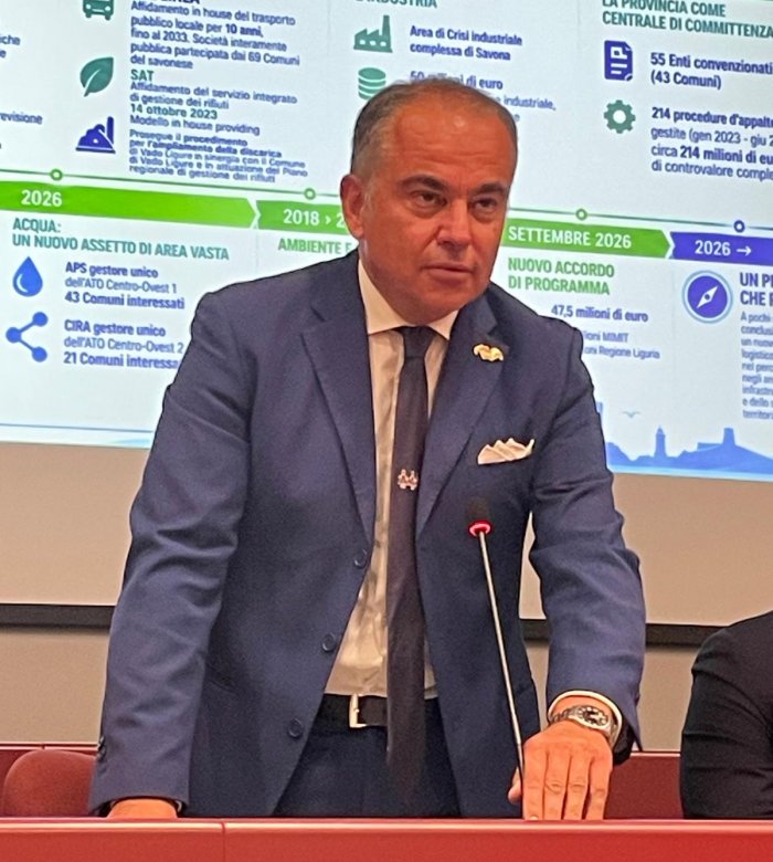 Provincia di Savona: si conclude una fase amministrativa iniziata nel 2018 Provincia di Savona: si conclude una fase amministrativa iniziata nel 2018