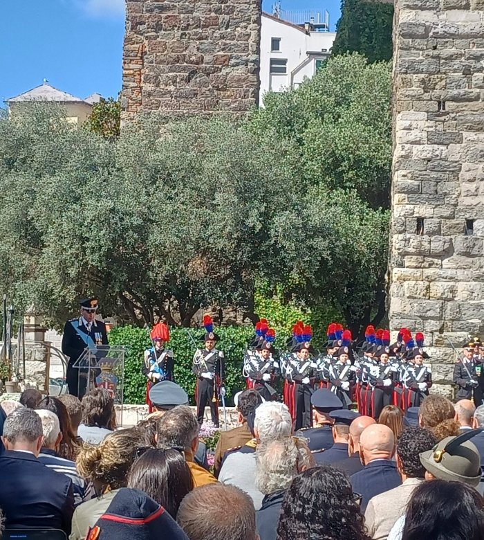 Cerimonia per il 212° Annuale di Fondazione dell’Arma dei Carabinieri