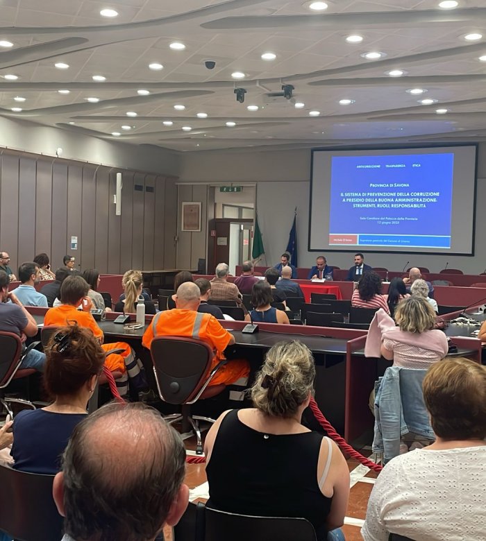 Anticorruzione, trasparenza ed etica: a Savona un convegno sul volto virtuoso della Pubblica Amministrazione