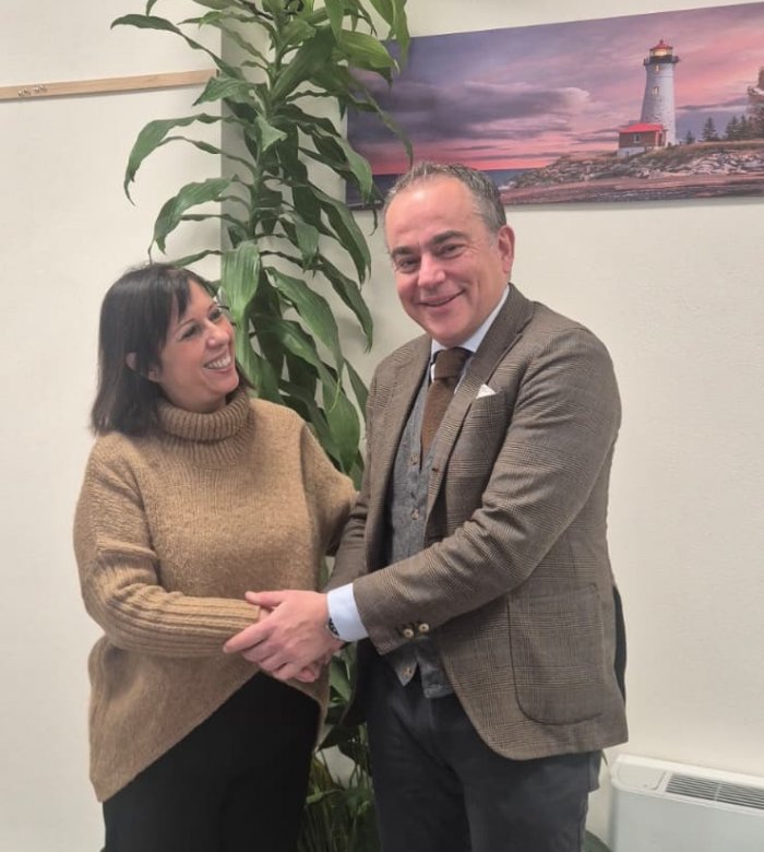 Incontro tra il Presidente Olivieri e la nuova Coordinatrice di Area ASL2