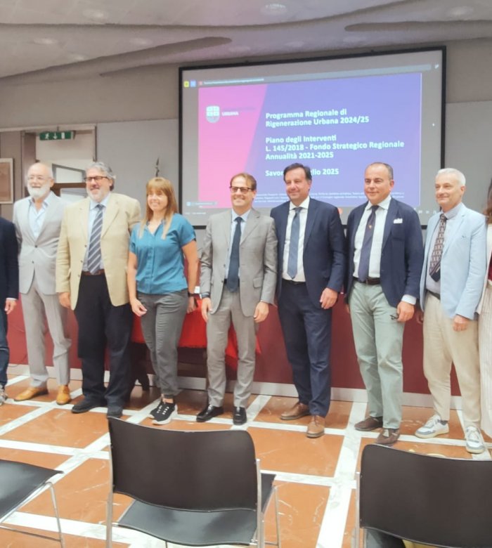 Rigenerazione urbana: quattro nuovi interventi nel Savonese