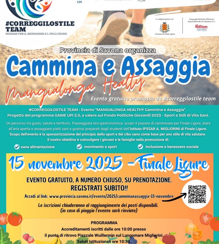 Cammina e Assaggia - 15 novembre 2025