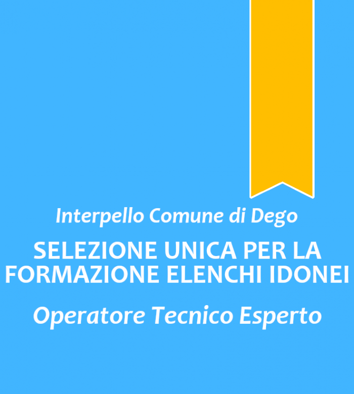 Interpello Comune di Dego