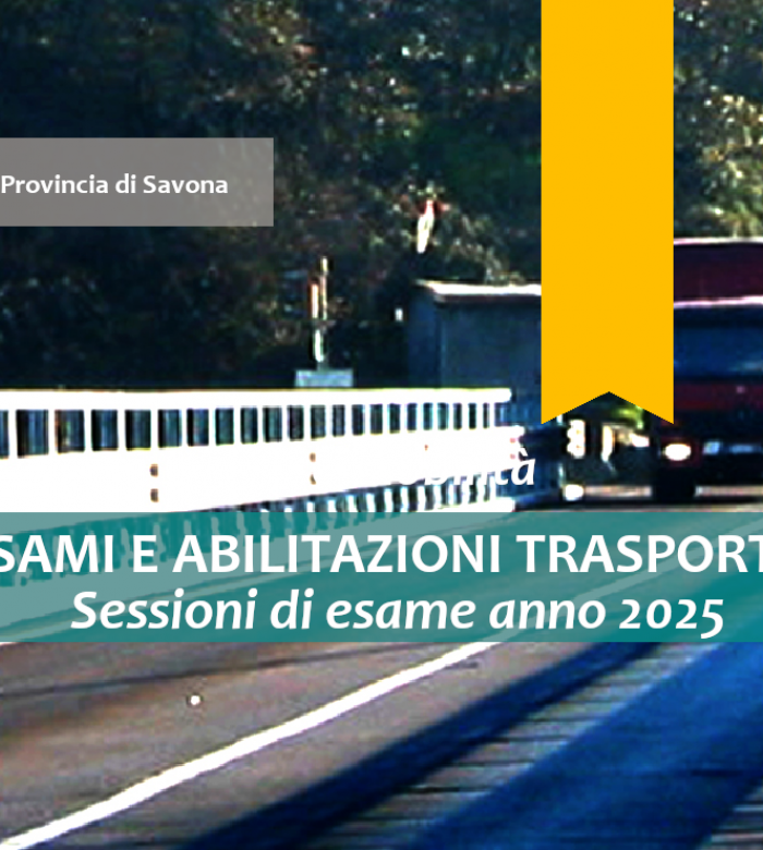 Esami e abilitazioni trasporti, sessioni di esame anno 2025