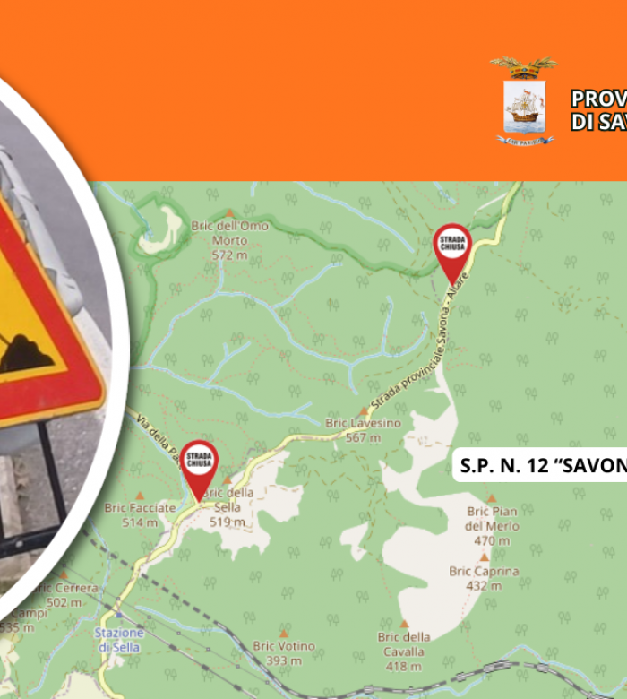 S.P. n. 12 “Savona-Altare”