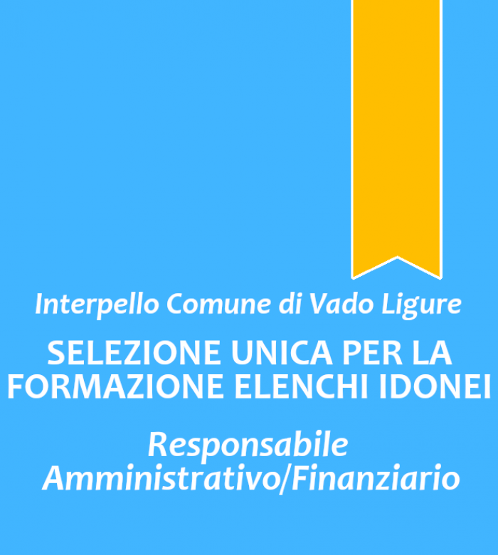 Interpello Vado Ligure