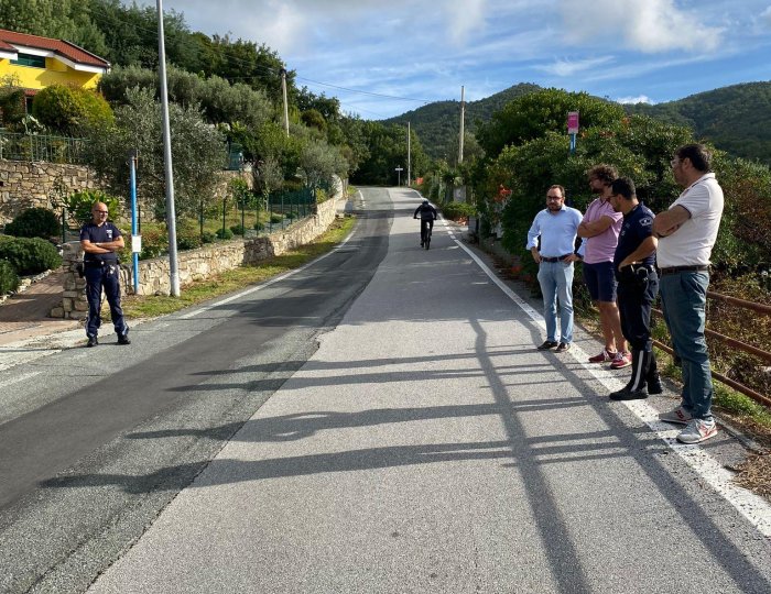 Sopralluogo Celle Ligure SP 22 "Celle-Sanda-Stella San Martino"