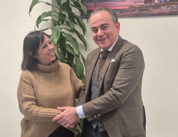 Incontro tra il Presidente Olivieri e la nuova Coordinatrice di Area ASL2