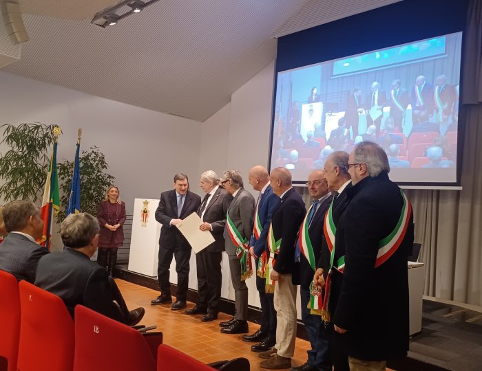 Consegna delle Onorificenze dell’Ordine al Merito della Repubblica Italiana