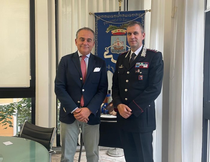Incontro con il Comandante Provinciale dei Carabinieri Colonnello Augusto Ruggeri Incontro con il Comandante Provinciale dei Carabinieri Colonnello Augusto Ruggeri