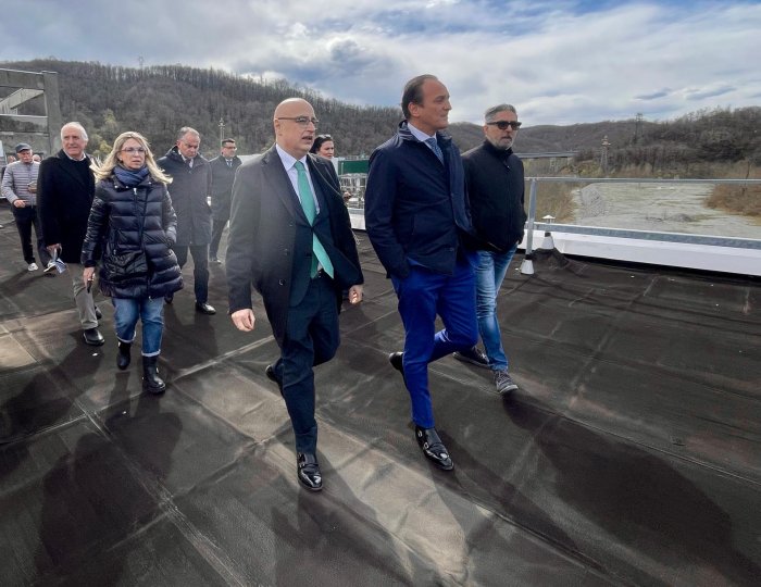 Cairo Montenotte, sopralluogo con il Piemonte su Funivie ed ex stabilimento Ferrania per lo sviluppo del retroporto: l’opportunità ZLS