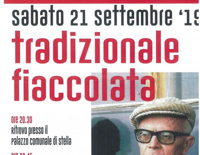 ... nel paese di Sandro Pertini tradizionale Fiaccolata 21 settembre 2019 ... nel paese di Sandro Pertini tradizionale Fiaccolata 21 settembre 2019