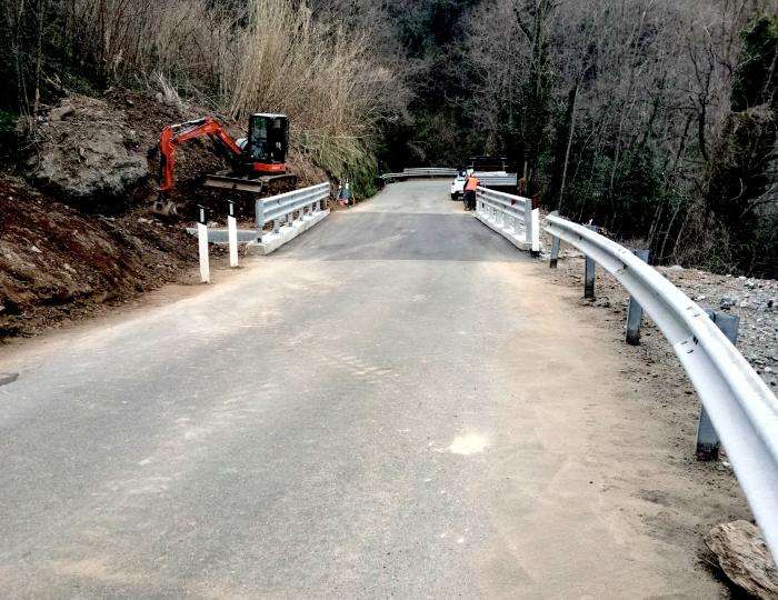 SP 542, terminati i lavori di messa in sicurezza sul ponte al Km22+030 SP 542, terminati i lavori di messa in sicurezza sul ponte al Km22+030