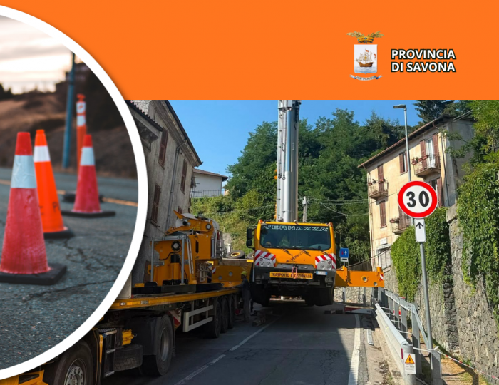 Attenzione procedono su SP 28 bis "del Colle di Nava" le operazioni di messa in sicurezza a Roccavignale