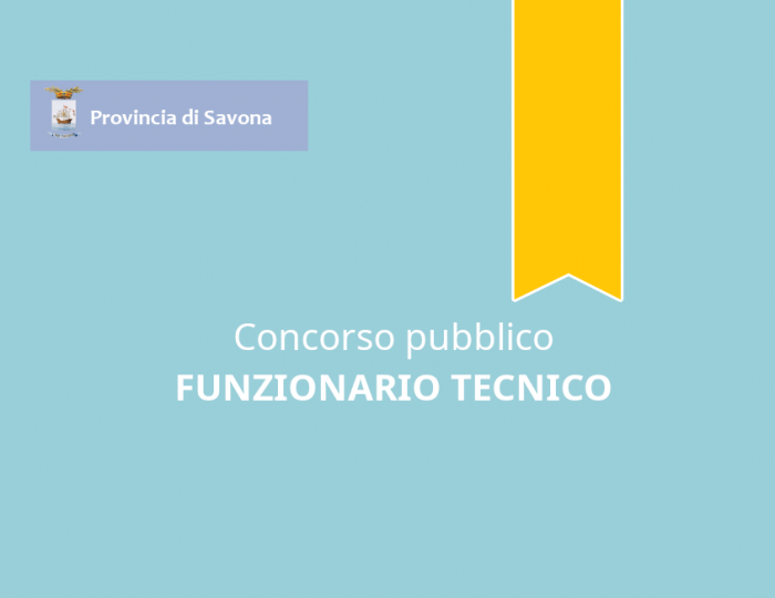 Funzionario Tecnico Funzionario Tecnico