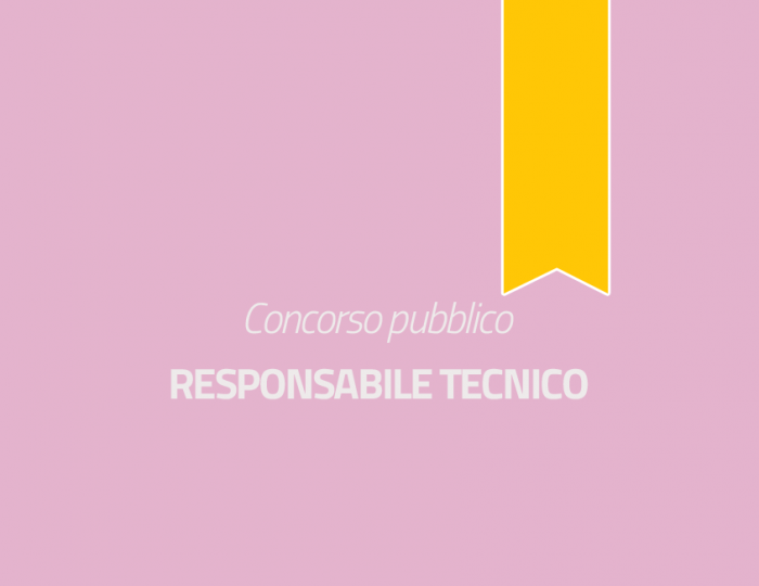 Responsabile Tecnico Responsabile Tecnico