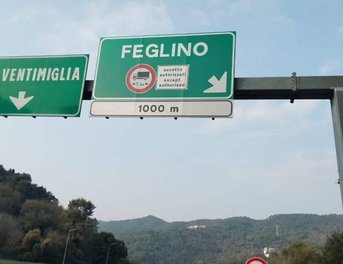 Orco Feglino, nuova segnaletica