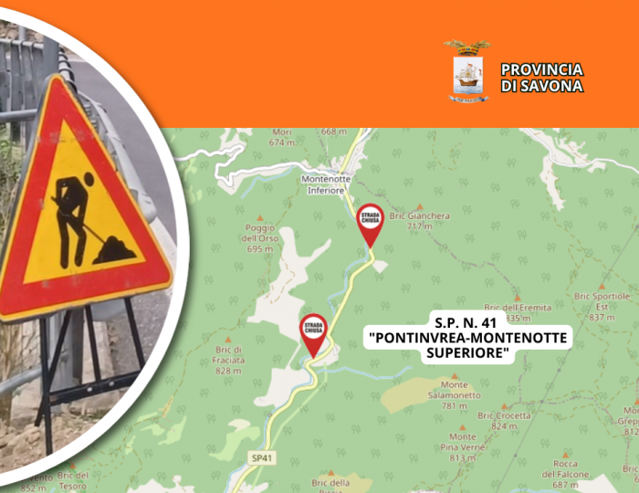 S.P. n. 41 "Pontinvrea-Montenotte Superiore"