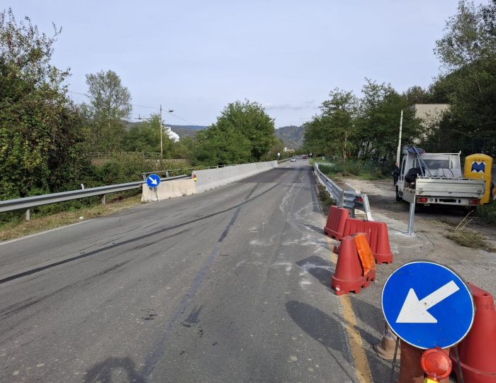Viabilità ripristinata sulla SP 42: torna il doppio senso a Ponteprino Viabilità ripristinata sulla SP 42: torna il doppio senso a Ponteprino
