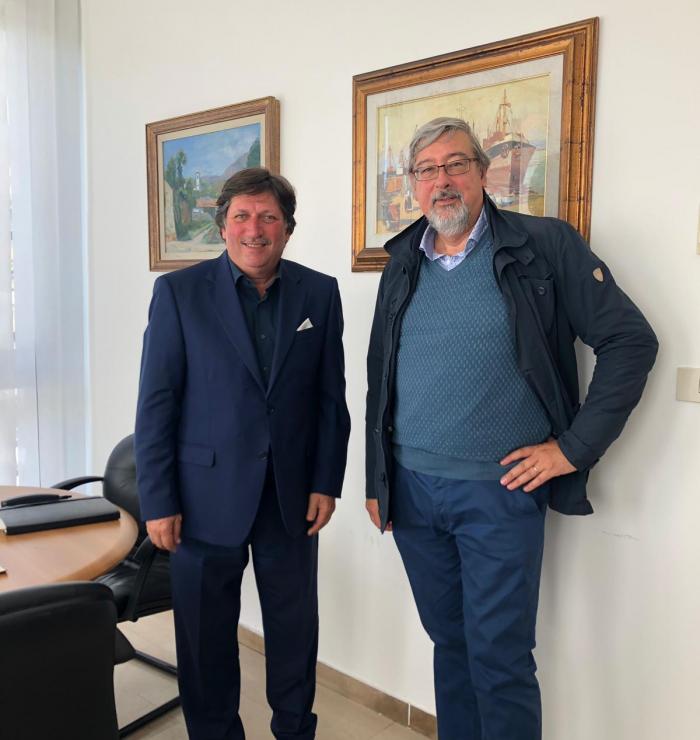 Provincia di Savona, vicepresidente Francesco Bonasera Provincia di Savona, vicepresidente Francesco Bonasera e assessore comunale Roberto Levrero