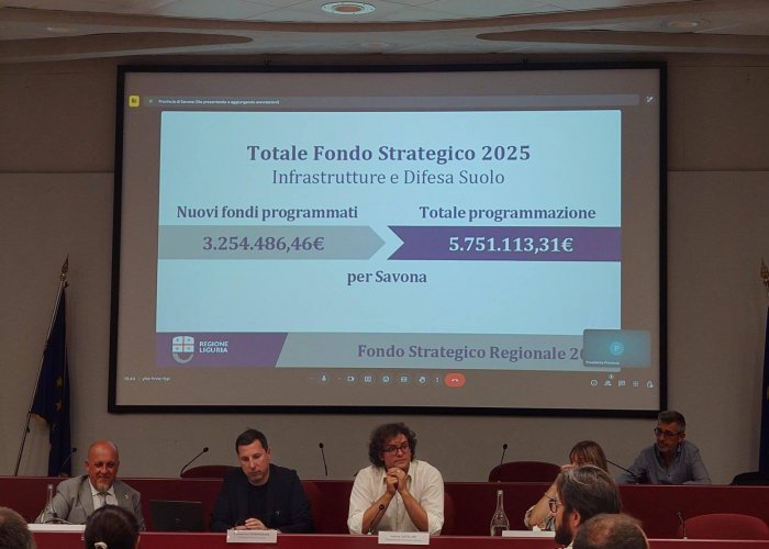 Infrastrutture, oltre 5,7 milioni al Savonese nel 2025 Infrastrutture, oltre 5,7 milioni al Savonese nel 2025